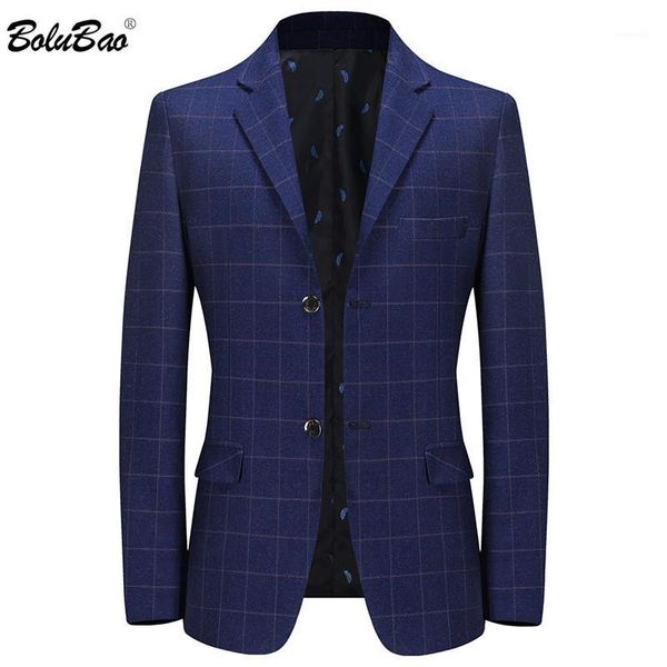 

bolubao fashion brand men plaid blazers men's casual dinner suit business single breasted blazer male brand clothing1, White;black