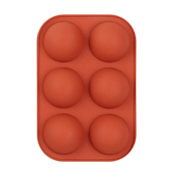

4pc half ball sphere silicone cake mold muffin chocolate forms cookie baking mould pan for candy chocolate bakeware bakin d3 wmthzv