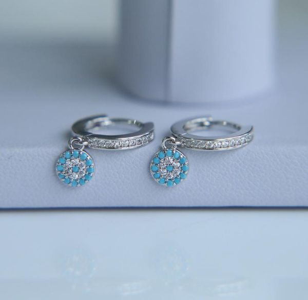 

2020 new design gold rose gold silver color micro pave cz evil eye dots circle clip on fashion girl elegant dainy earring new