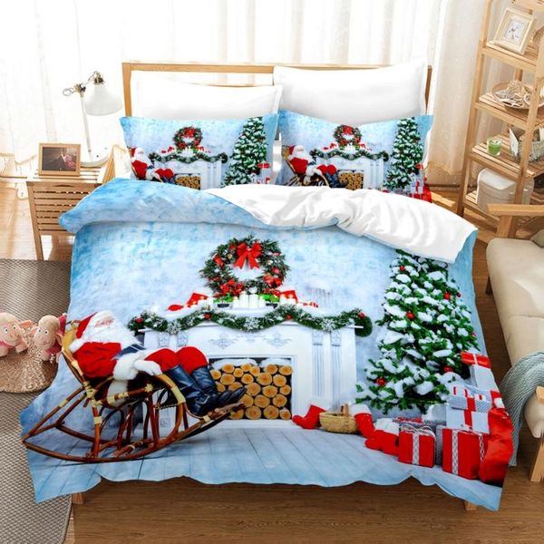 

bedding sets 3d cat cartoon printed pillowcases set  king size drop boy gift merry christmas happy year yb08