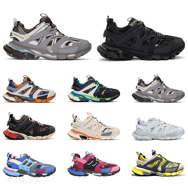 

triple s paris 17fw platform sneakers men women running shoes black white red grey mens trainers sports drop shipping