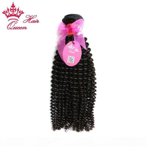 

queen hair 8-30inch factory price natural brazilian virgin cuticle hair weaving weft kinky curl curly human hair, Black