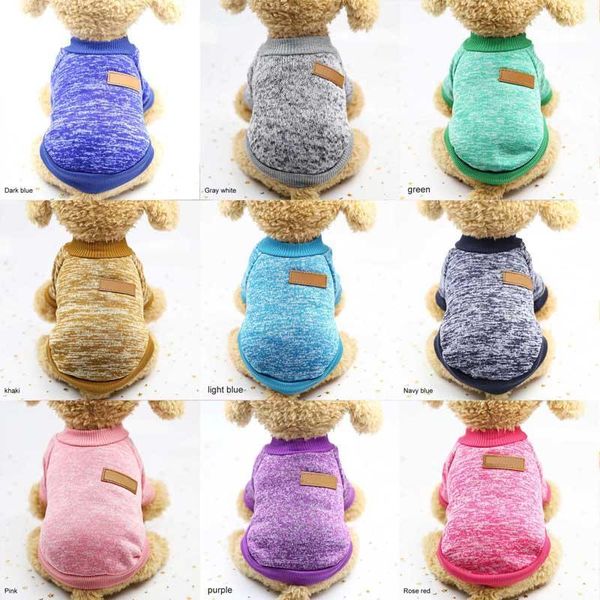 

winter warm 1pcs sports hoody christmas apparel xs-xxl pet dog clothes puppy dogs coat pet products dog sweaters1