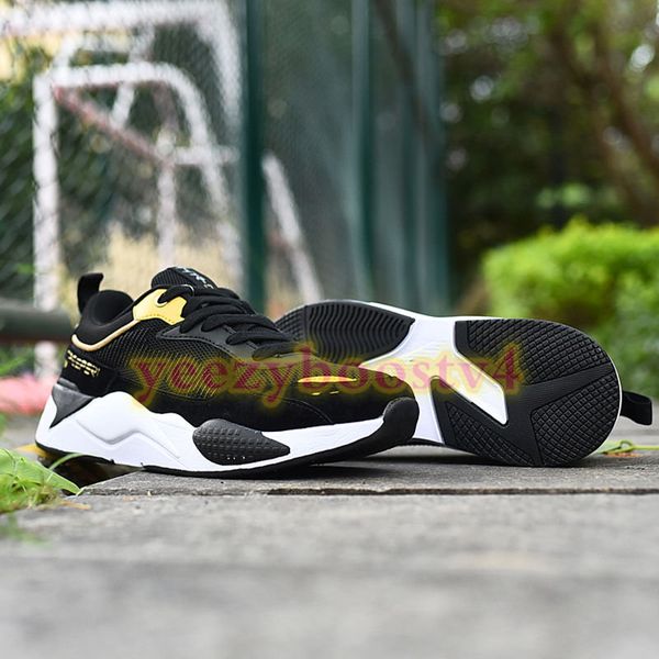 

2021 treeperi fashion chunky men women trainers sport running shoes black metallic gold sneakers us 7 eur 40 for men