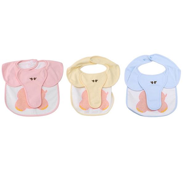 

2020 new cute baby waterproof bib clothes soft eating toddler child feeding smock scarf multiple colors optional, Slivery;white