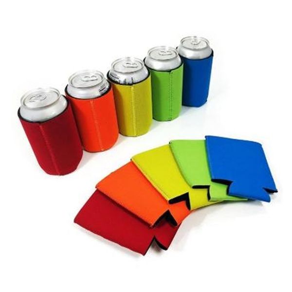 

holders wholesale many colors blank neoprene foldable stubby beer cooler bags for wine food cans cover