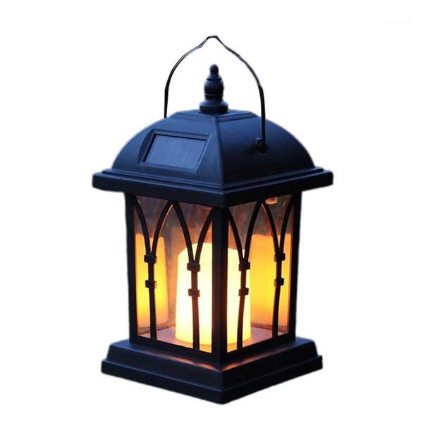 

portable lanterns solar candle light outdoor garden decoration european hanging lamp landscape waterproof umbrella garden1