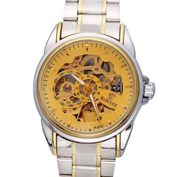 

watch sport new fashion tourbillon business waterproof men's watch, Slivery;brown