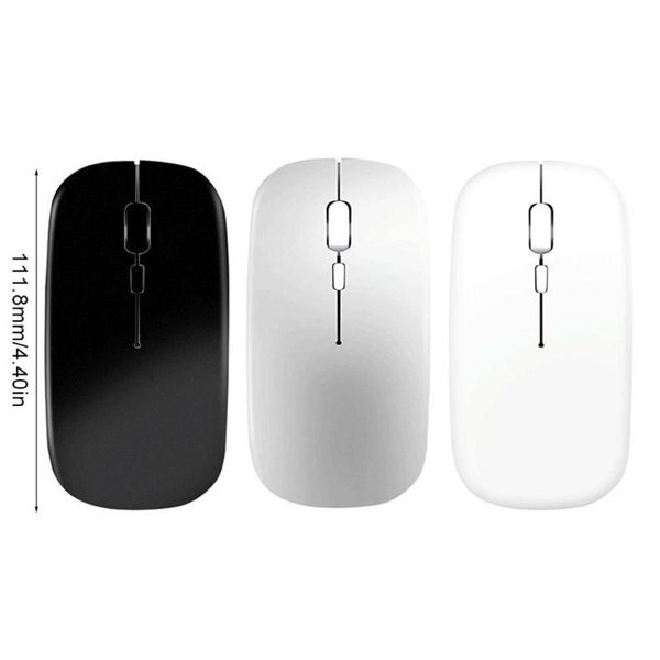 

wireless mouse led ergonomic charging mice silent mouse rechargeable ergonomic usb optical mice for laptop
