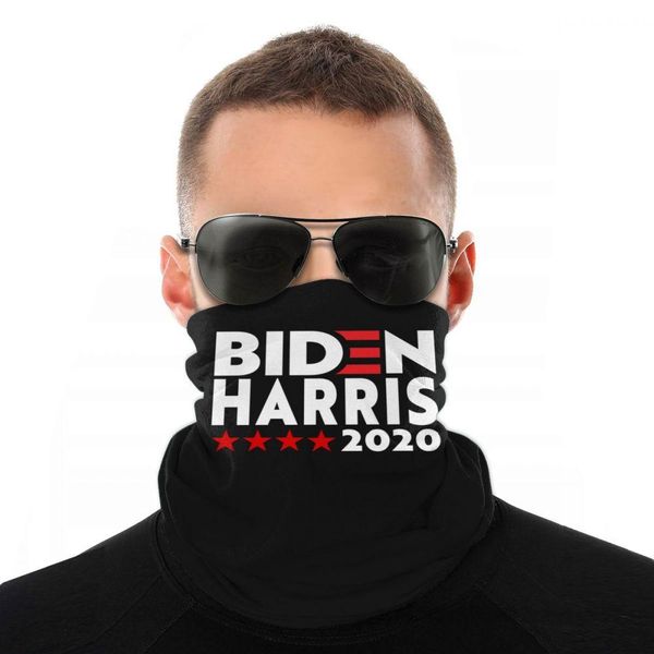 

joe biden president harris 2020 usa scarf neck face mask neck warmer seamless bandanas versatility headband cycling camping jllzrd, Black