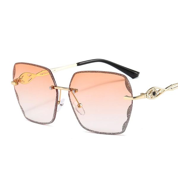 

luxury fashion women's sunglasses design fashion lady sun glasses vintage alloy classic designer shades uv400 eyewear, White;black