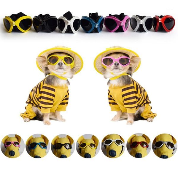 

dog apparel fashion triangle pet sunglasses windproof goggles cat accessories glasses eyewear eyeglass1