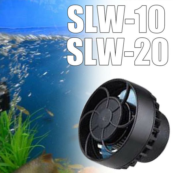 SLW-10 SLW-20 Potente conversione della frequenza dell'acqua Forte facile da installare Pet Flow Maker Forniture Pompa a onde Silenzioso Mini Fish Aquarium Y200922
