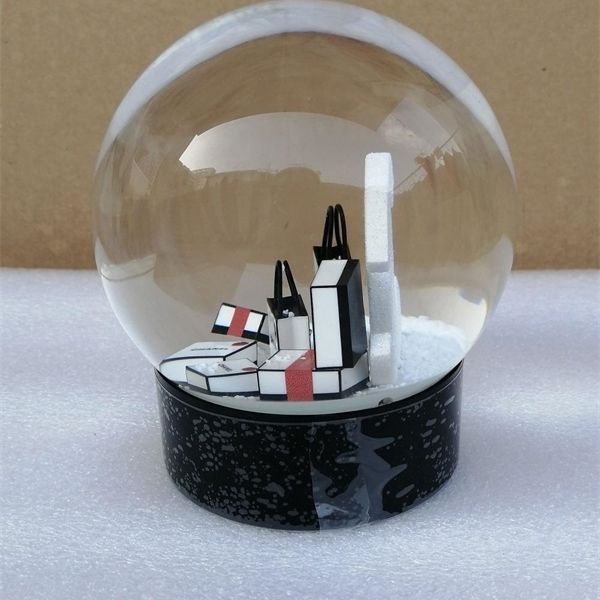 

new christmas snow globe c classics letters crystal ball with box especial limited gift for vip customer dhe2806