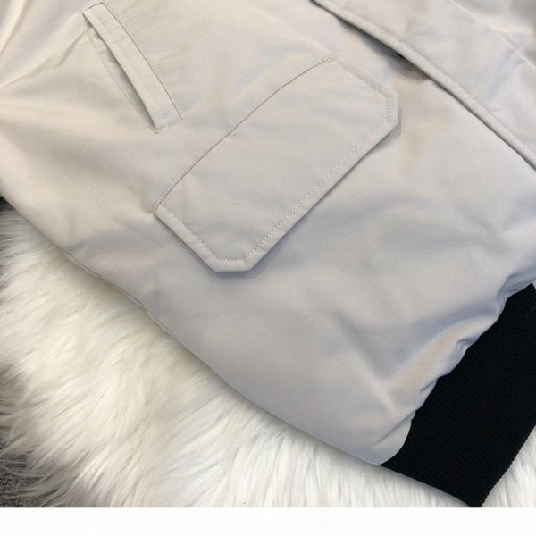 

человек parka winter down parkas теплый пиджак настоящий волк меховой толчок путаницы пуховики мода теплые пальто одежда homme doudoune park, Black