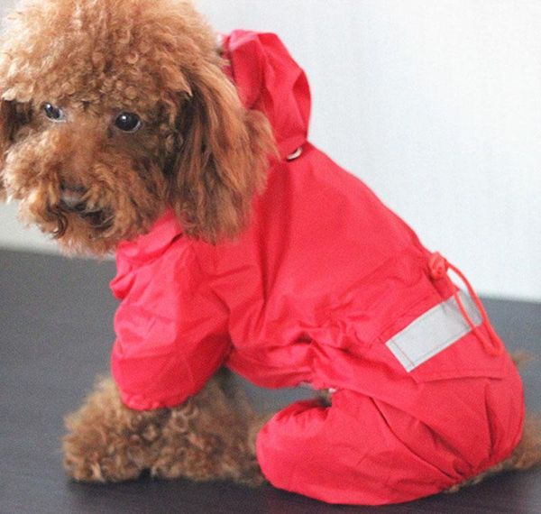 

dog raincoat cat jacket new rain puppy hooded mesh dog small soft reflective dogs 2020 clothes waterproof coat pet for breathable wmtxe