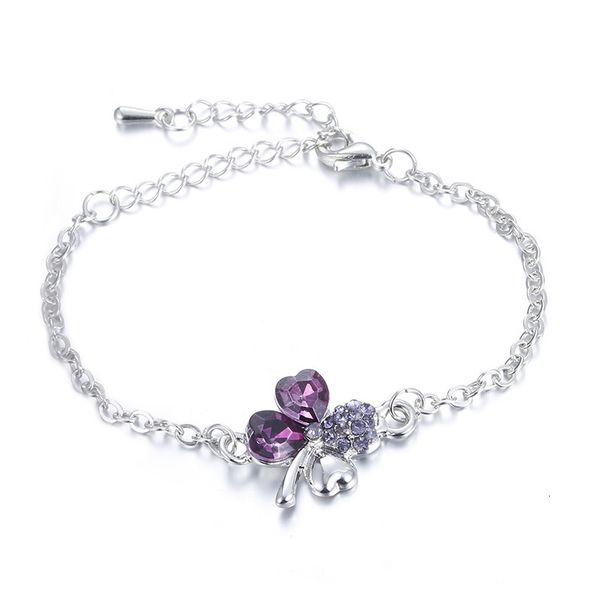 

925 sliver wholesale fashion jewelry making,colorful bracelets 50/pcs for women, Black