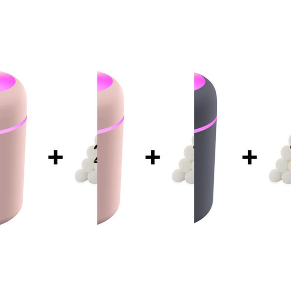 

300 мл мини портативный usb usb ультразвуковой ослепительный стаканчик аромат диффузор прохладный моторный очиститель воздуха увлажнитель св