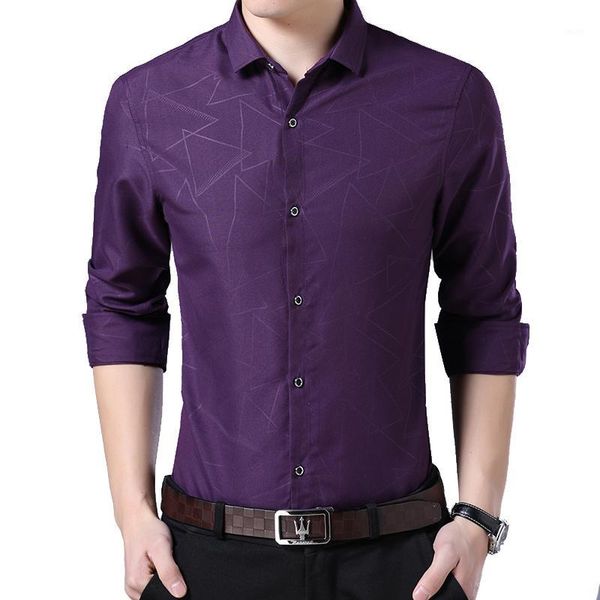 

mens shirt long sleeve twill solid formal business shirt brand man dress shirts men social plus size -4xl1, White;black