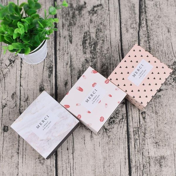 

gift wrap 5 pcs candy box for wedding party birthday strawberry heart small drawer paper soap cake chocolate packaging