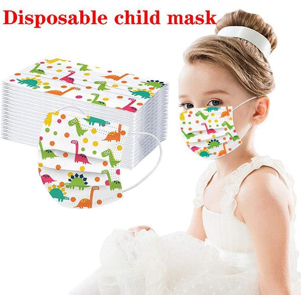 

boys cartoon girls child respirator disposable breathable non-woven mouth kids anti mask for pollution kids face print masks d997 frwwf