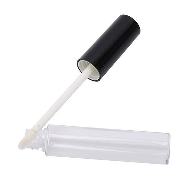 

storage bottles & jars 1pc 8ml/10ml lipgloss plastic box containers empty clear tube eyeliner eyelash container mini lip gloss split bottle