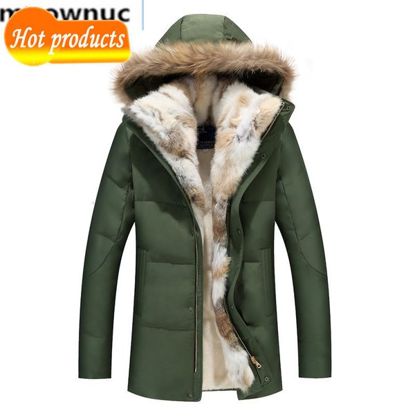 

2021 Winter Thicken Men's Root Coats and Women's Quality 80% White Down Coat Men Size S-5xl X8TP, Black