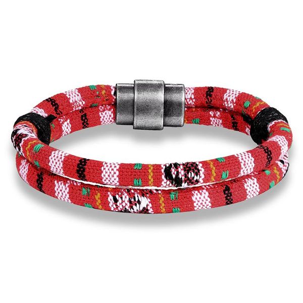 

mkendn brazil boho braided bracelets for women friendship bohemian handweave cotton rope magnetic clasp ethnic charm pulseras wmtbyu xhlove