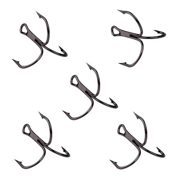 

5pcs/lot super sharp fishing bait hooks size 2/4/6/8/10 artificial black high carbon steel hooks lure bait hook fishin bbyayg