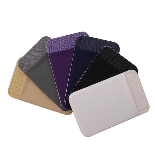 

universal cellphone wallet lycra card holder men elastic mobile phone wallet credit id card holder adhesive pocket stic wmttif