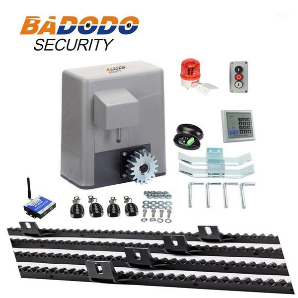 

sliding automatic door gate opener slide gate opener operator with 5m or 4m nylon racks1
