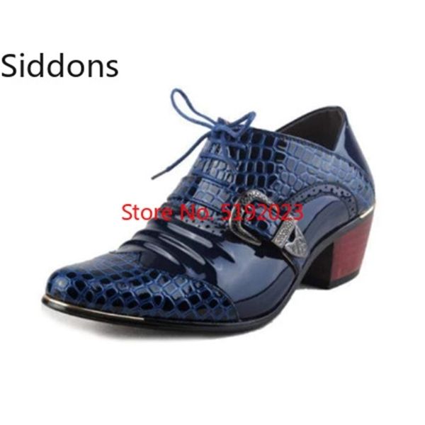 

luxury men formal shoes high heels business dress shoes zapatos de hombres formal shoes men d311 y200420, Black