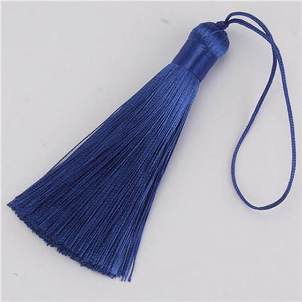 

10pcs 8cm tassel brush pendant accessories for diy earrings jewelry making silk satin tassel handmade crafts findings supplier h jllvqe