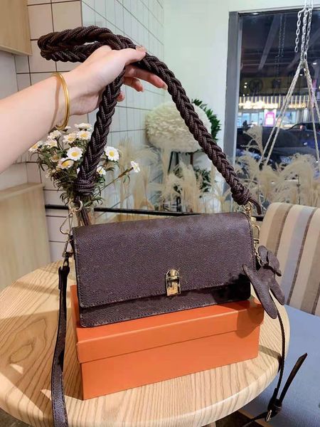

inclined single girls women shoulder tote bags messenger bag lady genuine leather purses handbags handbag printing quality crossbody