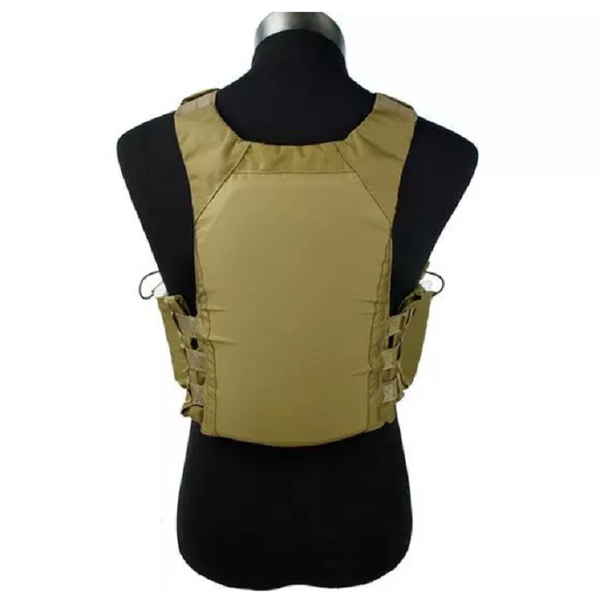 

tactical vest tmc2691-kk with front and rear filler, Camo;black
