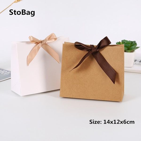 

stobag 20pcs 14x12x6cm candy kraft marble pink white candy box wedding birthday gift chocolate pacakging supplies event favor wmtswx