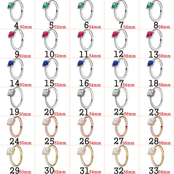 

fahmi 925 silver simple birthday month drop ring original jewellery for women gift high quality
