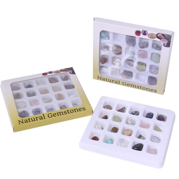 

natural crystal mineral stone 20 kinds blend gemstone specimens stones early teaching materials for geographic pupils selling 11 5ys j1