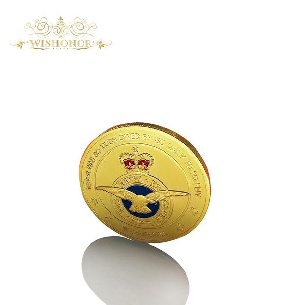 

colorful medal coin usa royal air force honorable retired challenge military gold plated coin for souvenir gift wmtlat rimmer