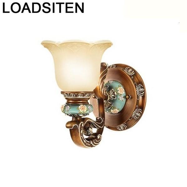 

wall lamp lighting kinkiety coiffeuse avec miroir vintage bathroom modern aplique luz pared wandlamp luminaire bedroom light