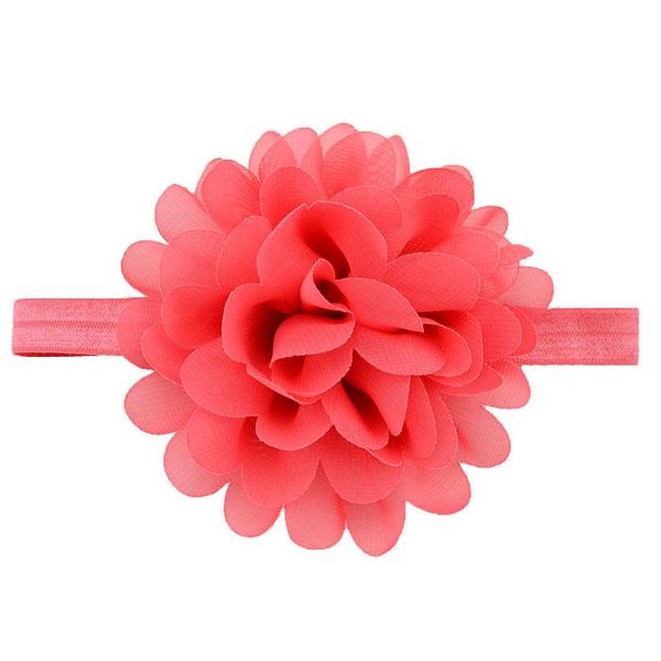 

girls headband colorful chiffon flower kids headband elastic hairband flowers headband girl hair accessories 584 q jlljfg