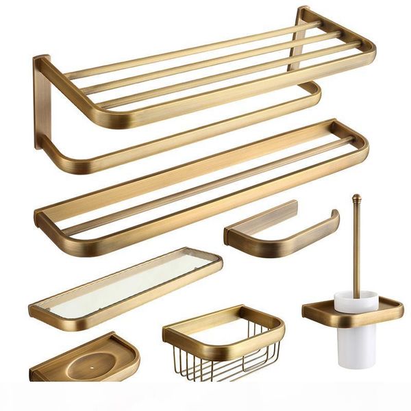 

bathroom hardware set towel rack paper holder towel bar corner shelf toilet brush holder bronze bathroom accessories set yxlflf