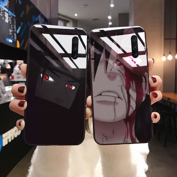 

naruto earth blood tears weasel god writing wheel eye mobile phone case suitable for vivo x30 x27pro glass x23 x21 x20 / x9plu