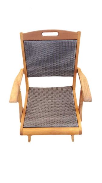 

foldable wooden garden chair indoor- outdoor furniture chair