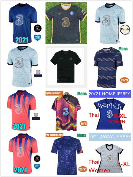 

20 21 thai pulisic kante abraham lampard odoi willan new soccer jerseys giroud camiseta de football kits shirt men women kids uniform, Black;yellow