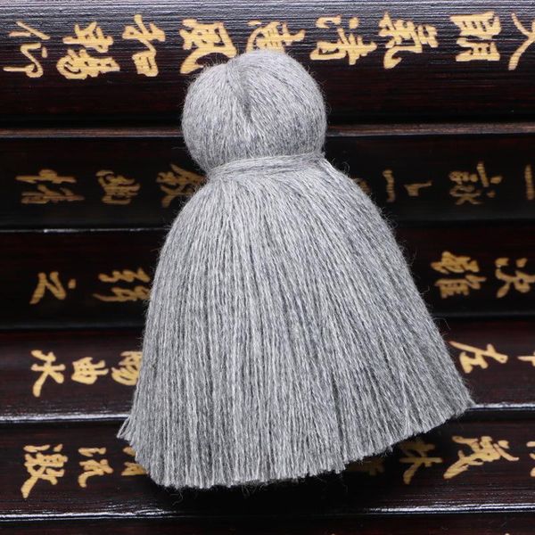 

10pc 6cm mini cotton fat tassel pendant home textile curtain clothing pendant tassel diy key bag bracelet necklace craft tassels h jllkcb