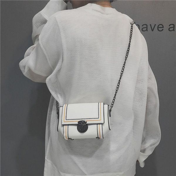 

shoulder bags women mini tote purse messenger hobo metal chain crossbody satchel bag 20ca