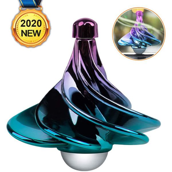 

fidget spinner colorful metal gyro magic wind spinning deskdecompression portable stress relief toy kids xmas gift