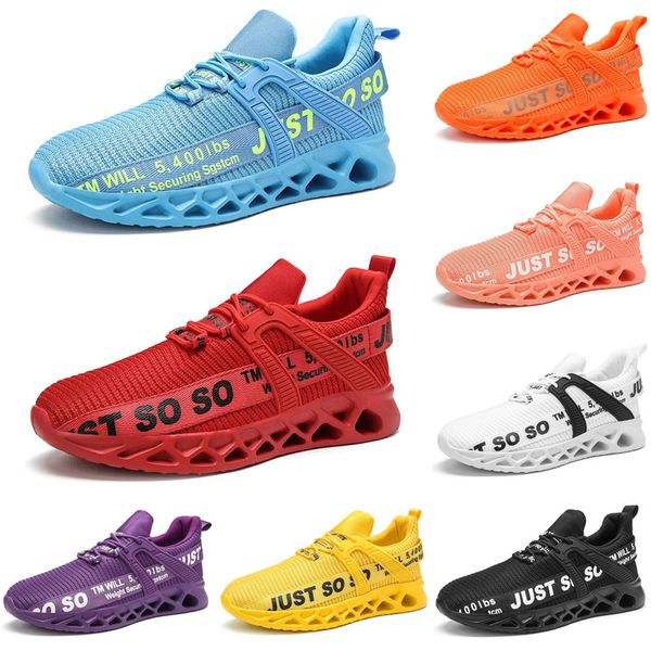

new men running shoes athletic black white outdoor cushion breathable mens trainers sports sneakers runners size 36-45 color17, White;red