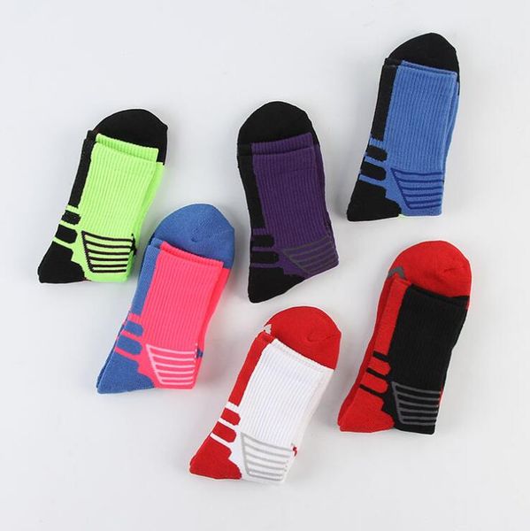 Unisex Sport Socks Женщины Мужчины Новый Анти-Пот Короткие трубки Дышащие носки на открытом воздухе Баскетбол Футбол Спортивные носки 6 Цвет Бесплатная Доставка